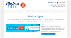 Desktop Screenshot of piscinasalgora.com